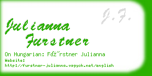 julianna furstner business card